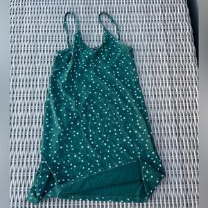 Brandy Melville Amara Green Bodycon flower dress
